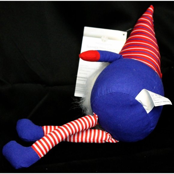 NWT Huntington Home Summer mini Gnome 16" USA 4th of July White Red Blue Stripes - Picture 6 of 11